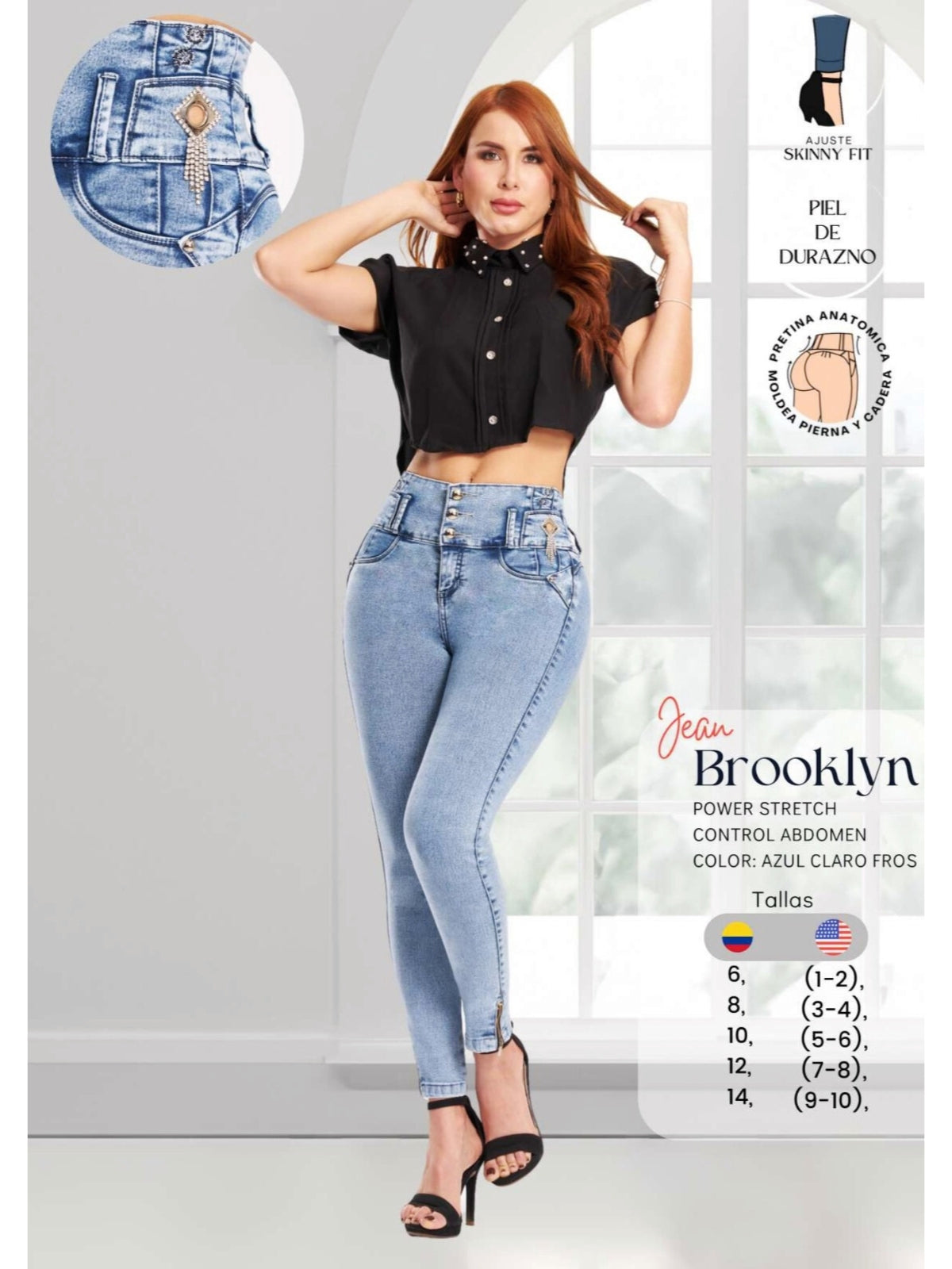 COLOMBIAN JEANS YRBROOKLYN