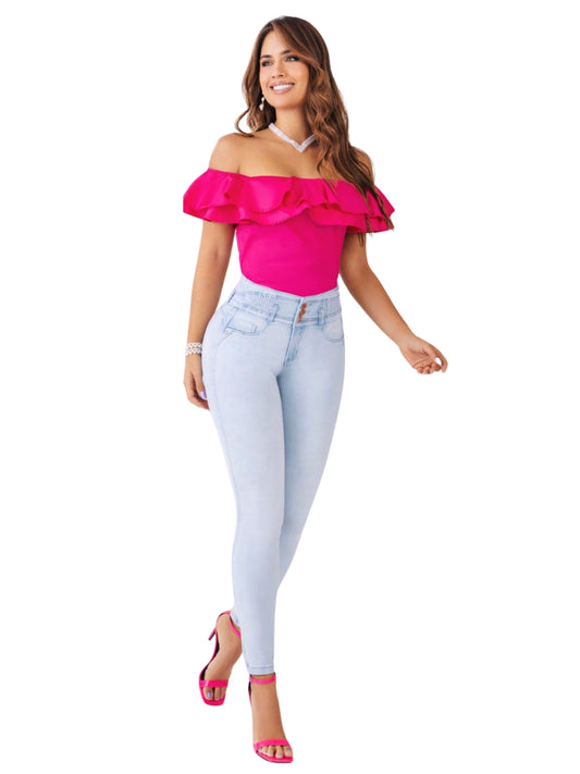 JEANS CON FAJA YRC1380